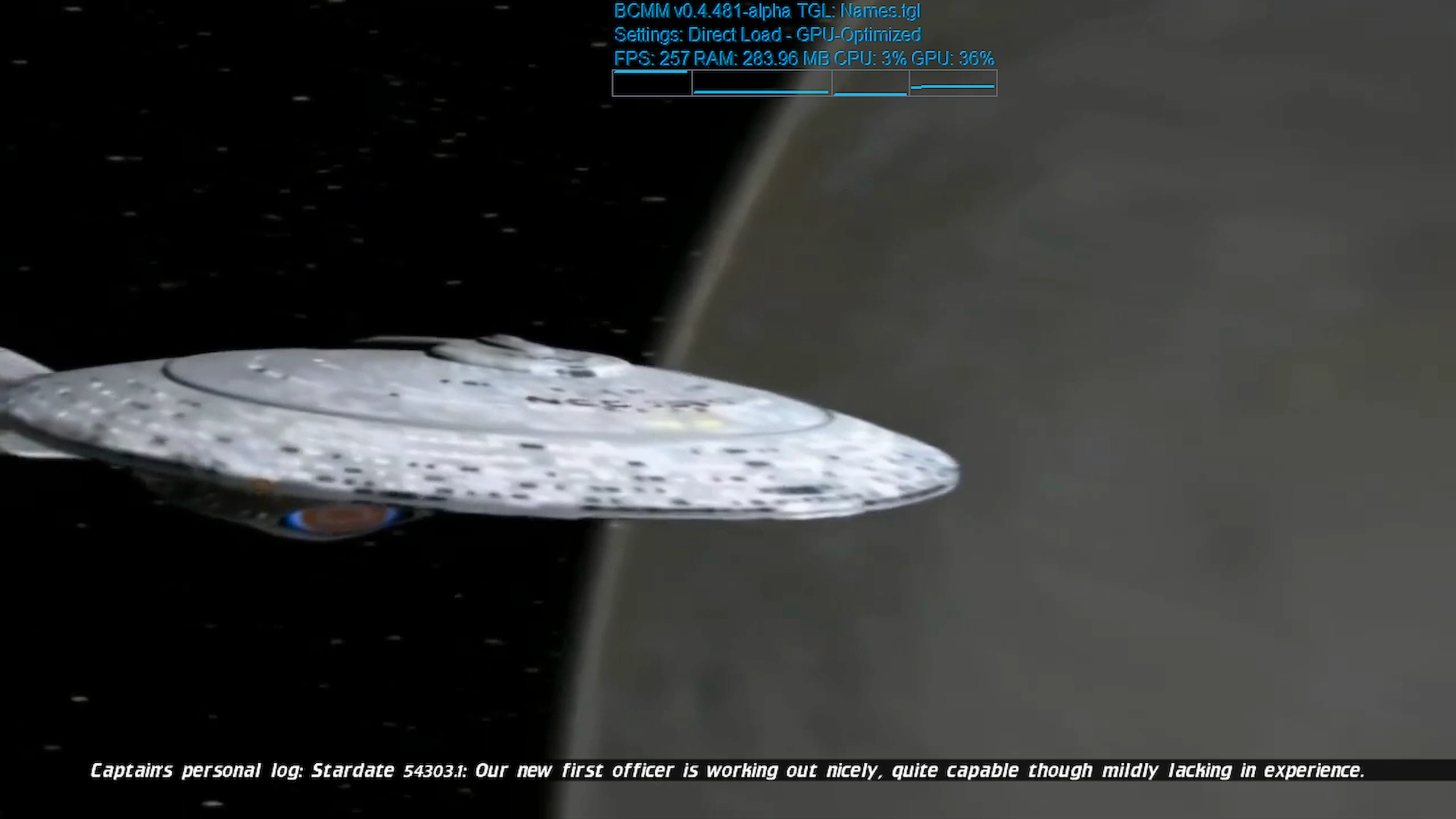 Larger subtitles with a backing panel