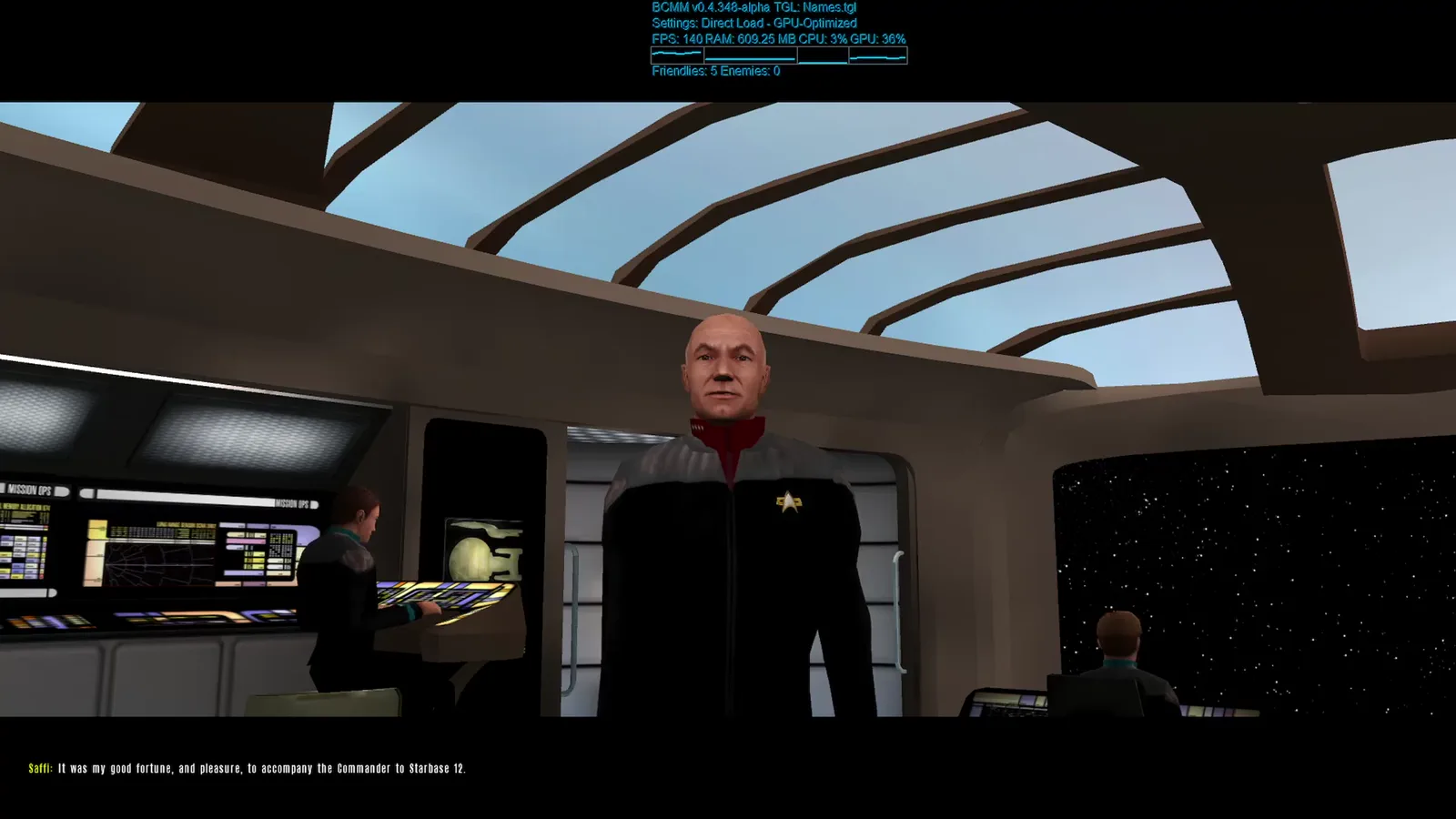 Video preview: Bridge Commander: Maelstrom E1M1 | BCMM Stability Test