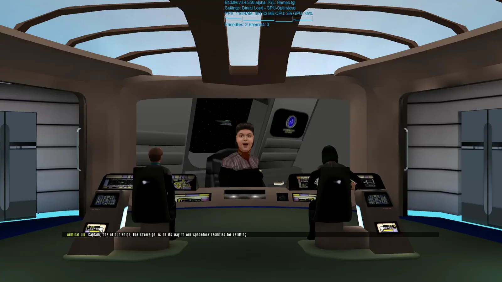 Video preview: Bridge Commander: Maelstrom E1M2 and E2M1 | BCMM Stability Test