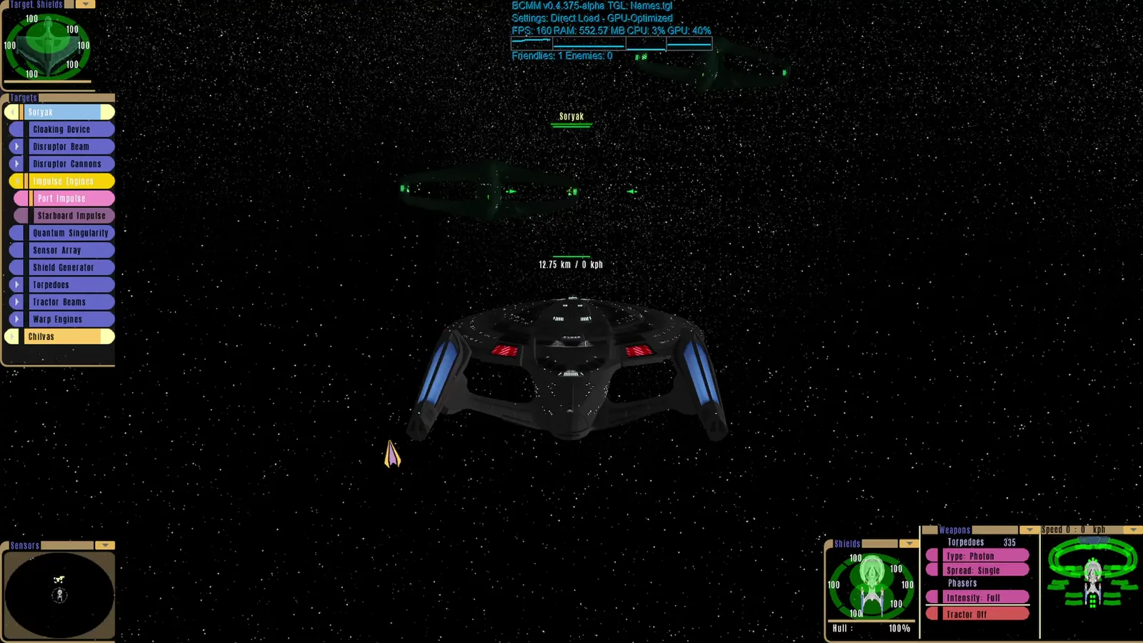 Video preview: Bridge Commander: Maelstrom E3M3 | BCMM Stability Test