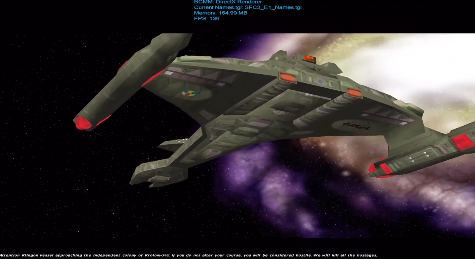 Video preview: Bridge Commander BCMM SFC3 E1M3 Uncut Intro