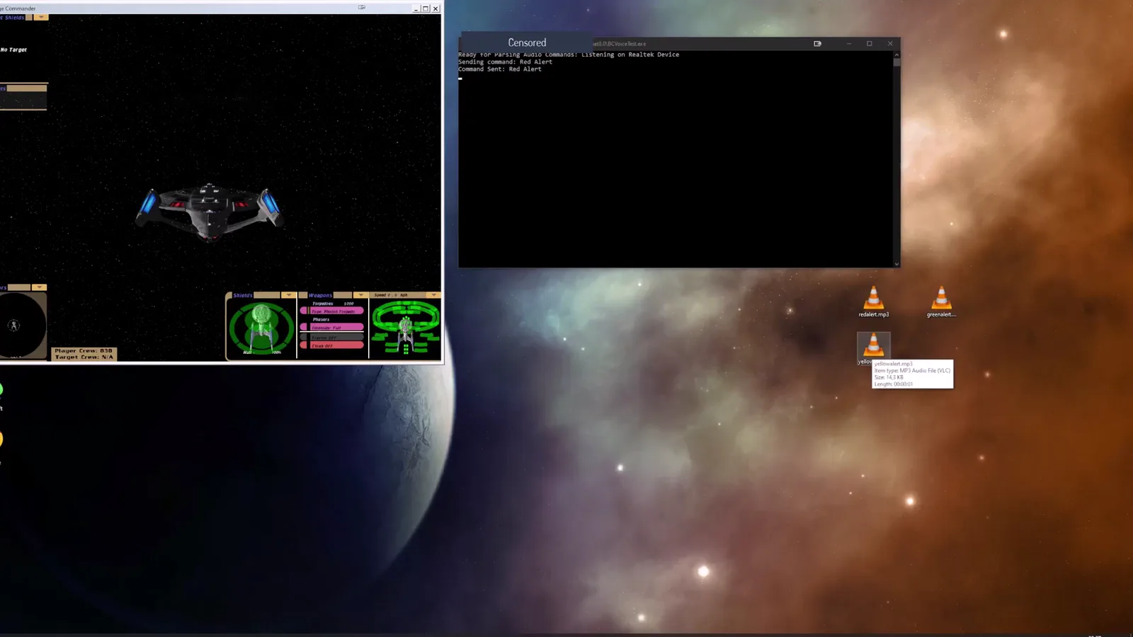Video preview: Bridge Commander BCMM Voice Commands Tech Demo